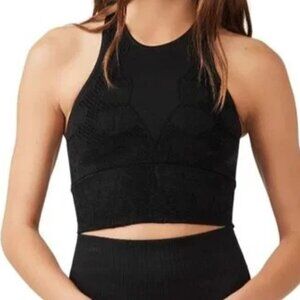 NWOT Free People Movement Floral Crop Top